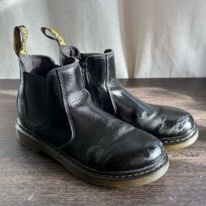 Dr Marten 2976 Juniors Size 3 Black Chelsea Boots